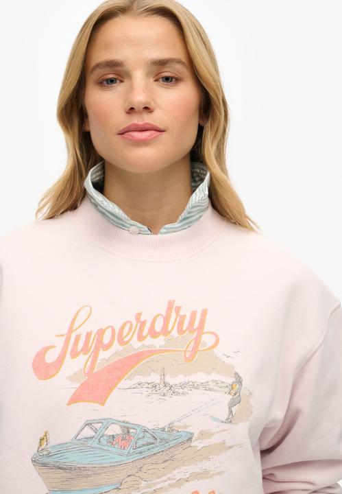 Immagine prodotto Superdry Lässiges Souvenir Sweatshirt mit Grafik und Rundhalsausschnitt (10)