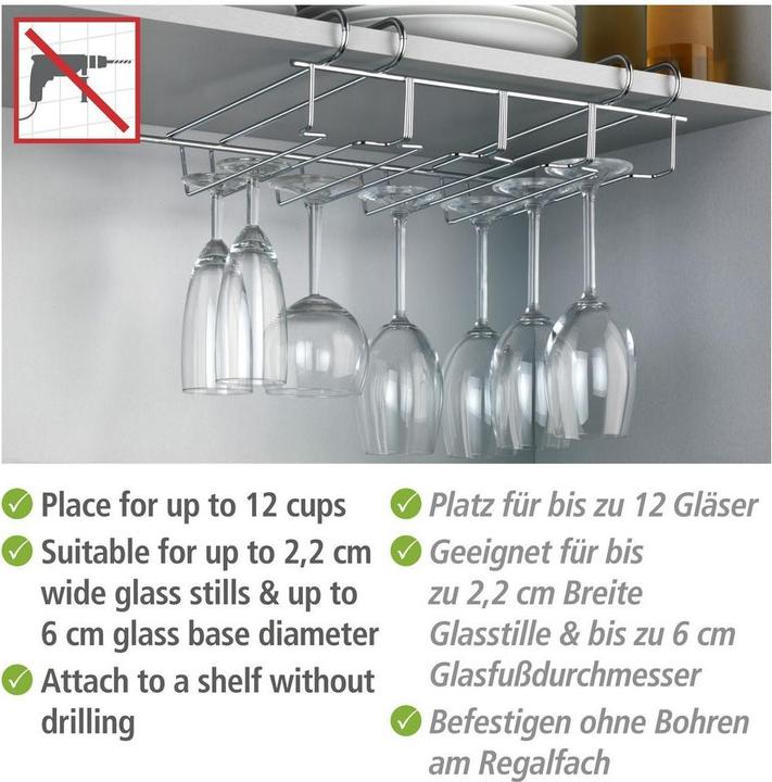 Produktbild Wenko Gläserhalter