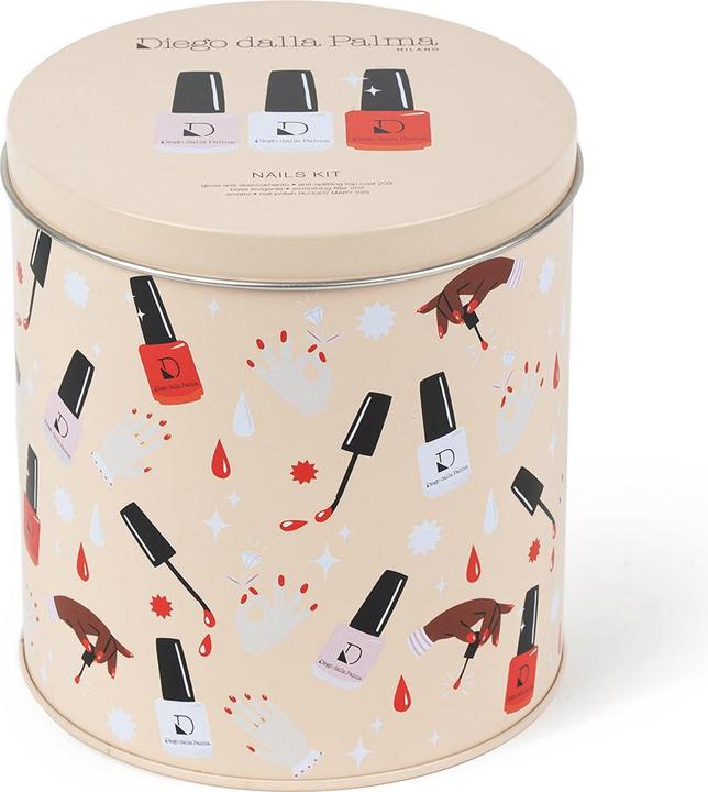 Diego dalla Palma Nail Polish Kit 23 3 Stück (Transparent, Pink, Farblack)