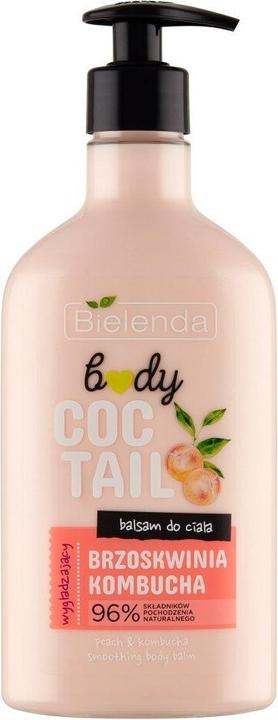 Produktbild Bielenda Body Coctail Glättende Körperlotion Pfirsich & Kombucha 400ml (Körperlotion, 400 ml)