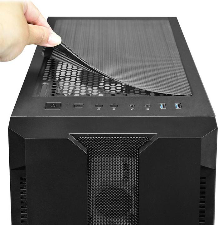 Actual product image Chieftec Hunter GS-01B-OP (mATX, Mini-ITX, ATX)