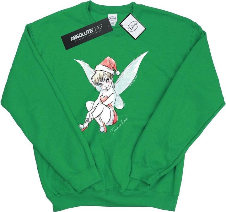 Disney Tinkerbell Christmas Fairy Sweatshirt (S)