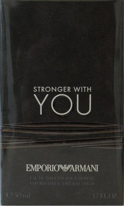 Actual product image Giorgio Armani Stronger With You (Eau de toilette, 50 ml)