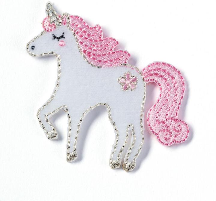 Image du produit Prym Application licorne, blanc/rose (1 x)