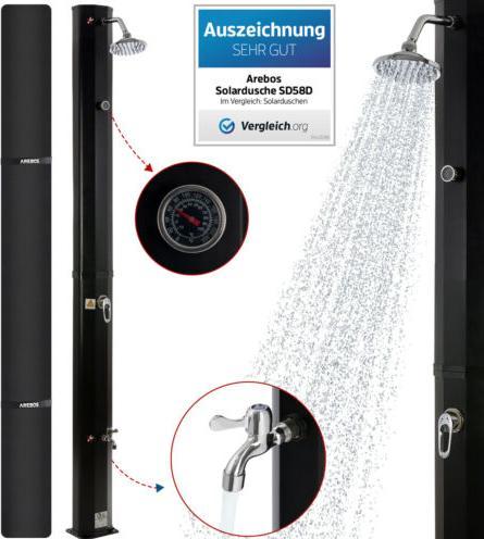 Image du produit Arebos Solardusche