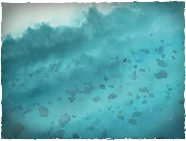 Actual product image Deep-Cut Studio 17MAT33M - Play Mat Asteroid Field, Mouse Pad Mat, size 91 × 91 cm