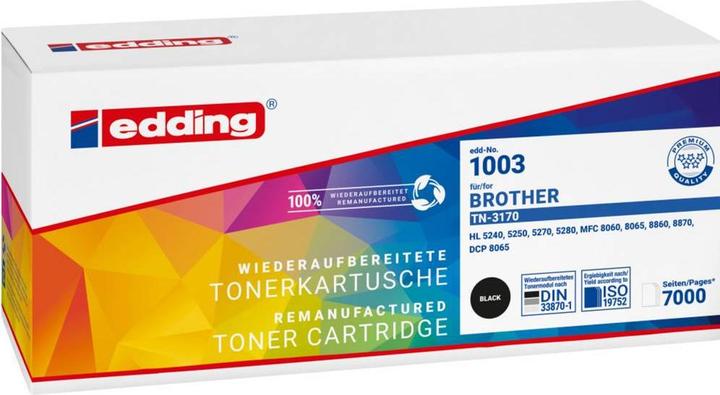 Actual product image Edding EDD-1003 - 7000 pages - black - 1 unit(s) (FC)