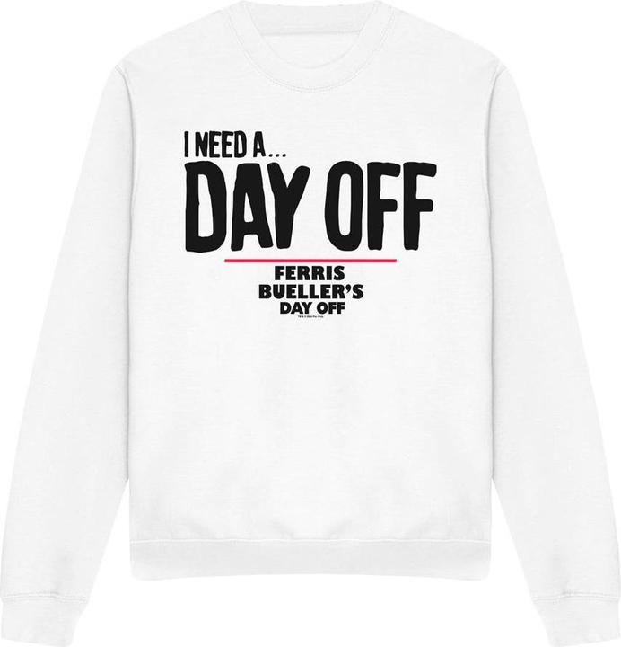 Produktbild Ferris Bueller´s Day Off Ferris Bueller's Day Off Ferris Bueller Needs A Day Off Sweatshirt (XXL)