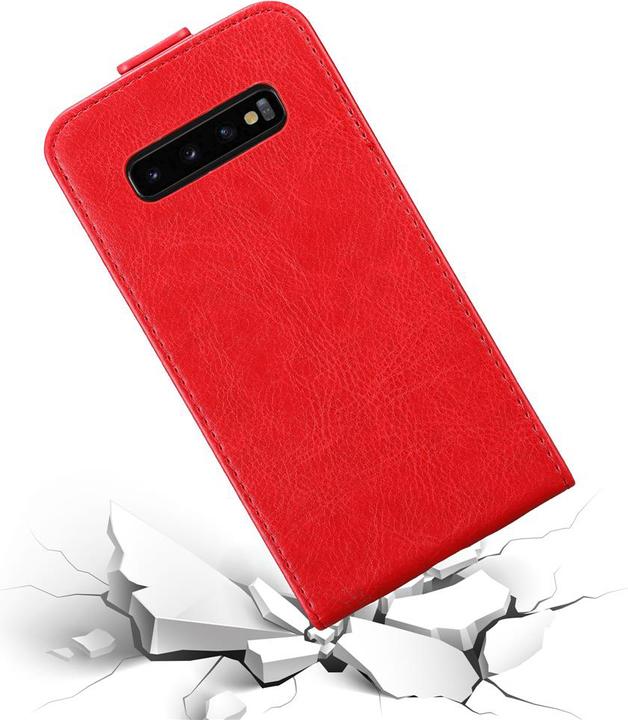 Immagine prodotto Cadorabo Flip come copertura invisibile (Samsung Galaxy S10+)
