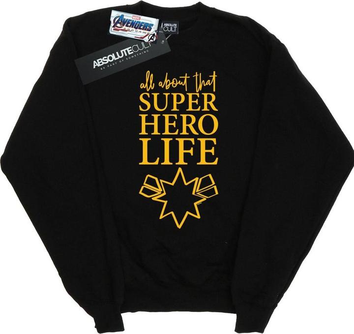 Produktbild Avengers Endgame Superhelden Leben Skizze Sweatshirt (XL)
