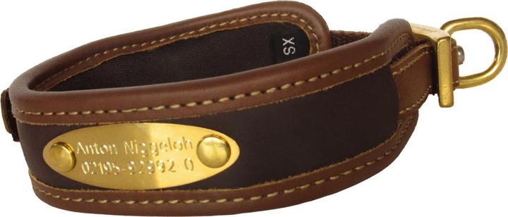 Produktbild Niggeloh Lederhalsung individuell XS (XS, S, M, Hund)