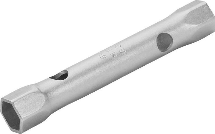 Actual product image Bahco Tubular double socket spanner, 20 mm × 22 mm, chrome-plated, 162 mm