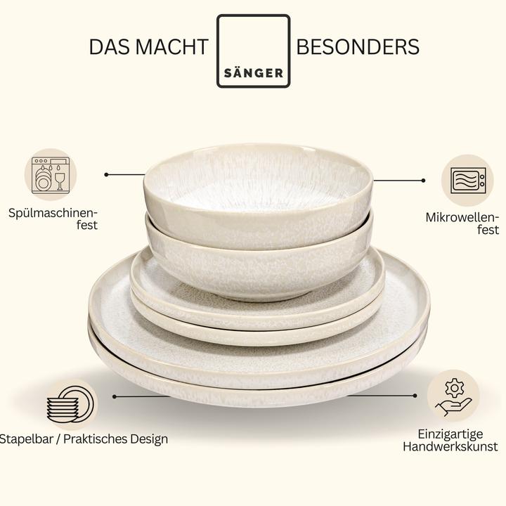 Produktbild Sänger Geschirr Tafelservice (8 Stück)