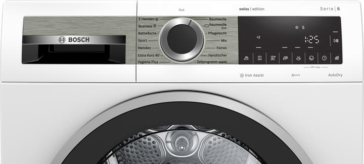 Image du produit Bosch Hausgeräte WQG233C0CH (8 kg, Droite, Fiche CH)