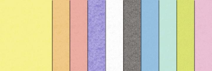 Actual product image Ursus Craft felt pastel 150 g/m², 20 x 30 cm, 10 sheets (Multicoloured, 10 x)