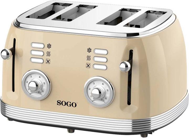 Image du produit Sogo Grille-pain 4 disques Eternal Retro
