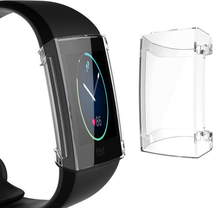 Produktbild Cover-Discount Fitbit Charge 4 - Gummi Schutz Case transparent