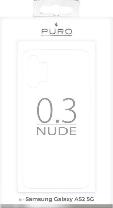 Actual product image Puro Case poor Samsung Galaxy A52s / A52 5G 0.3 Nude, clear (Samsung Galaxy A52 5G, Samsung Galaxy A52)