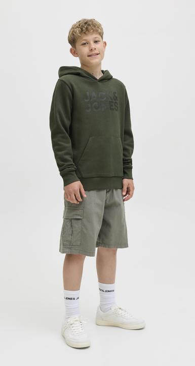 Actual product image Jack & Jones Jjecorp Logo Sweat Hood Noos Jnr (140)