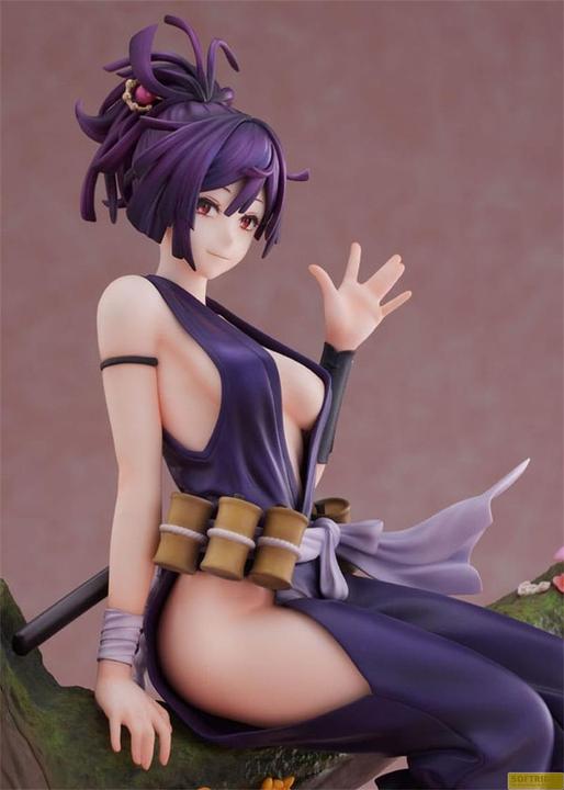 Actual product image Furyu Hell's Paradise PVC Statue 1/7 Yuzuriha 22 cm