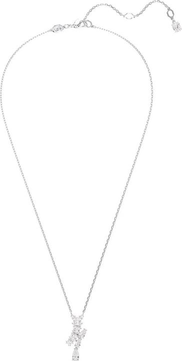 Produktbild Swarovski Matrix Halskette Verschiedene Schliffe Weiss (Swarovski Metall)