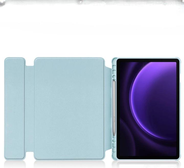 Produktbild Cover-Discount Galaxy Tab S9 FE - 360-Grad Tablet Hülle hellblau (Galaxy Tab S9 FE)