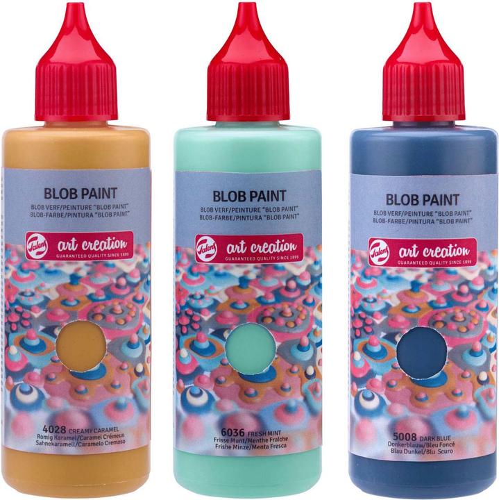 Immagine prodotto Talens Blob Paint Mint, 3 pezzi. (Verde menta)