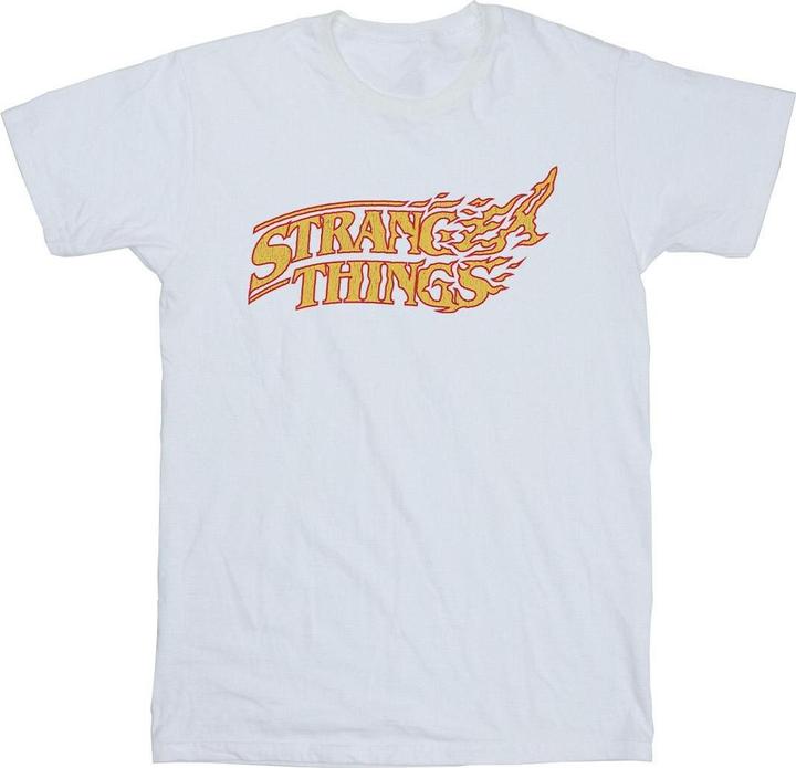Netflix Stranger Things Logo Breaking TShirt Mädchen