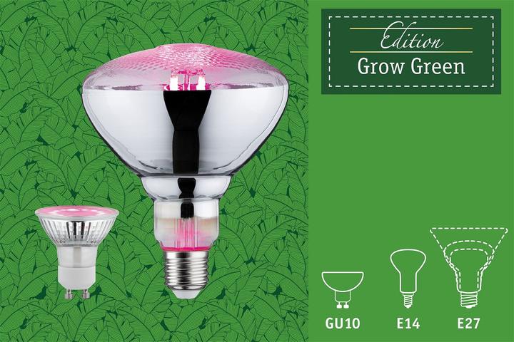 Actual product image Paulmann Grow Green plant lamp (GU10, 3.50 W, 95 lm, 1 x)