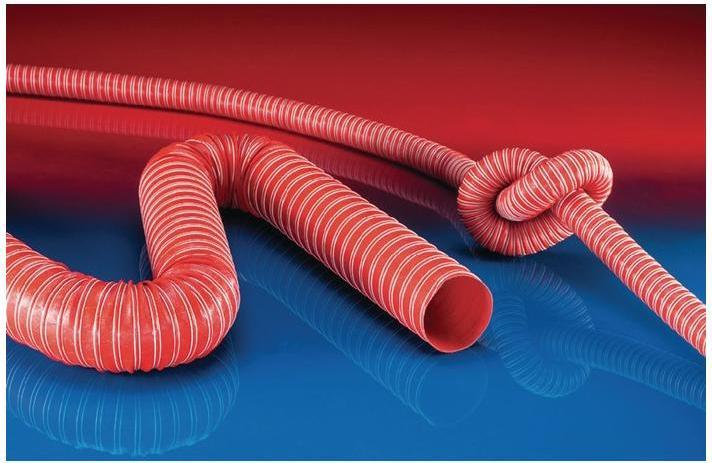 Produktbild Norres Absaug- und Gebläseschlauch SIL 391 TWO Innen-Ø 95 mm Aussen-Ø 100 mm 2,5 mm Länge 4 m