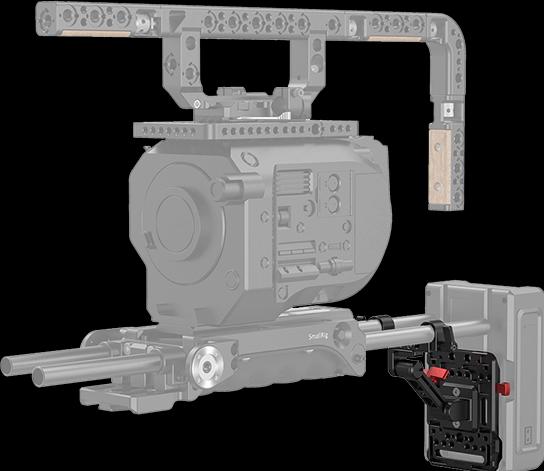 Image du produit SmallRig V Mount Battery Plate with Adjustable Arm 2991 (Accessoires vidéo divers)