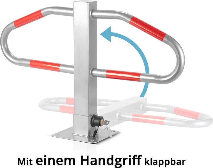 Produktbild Stahlwerk Parkplatzsperre