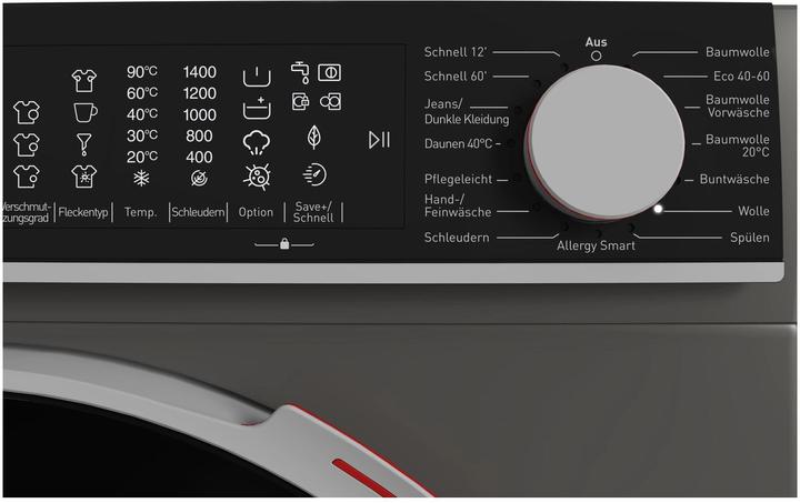 Actual product image Sharp ES-MNFL814CAA-EN (8 kg, Left)