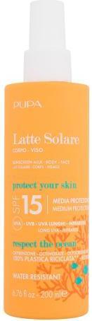 Immagine prodotto Pupa Milano Latte con protezione solare (Latte solare, SPF 15, 200 ml)