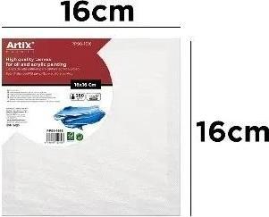 Main paper Leinwand 16x16x1,5cm 280g/m2