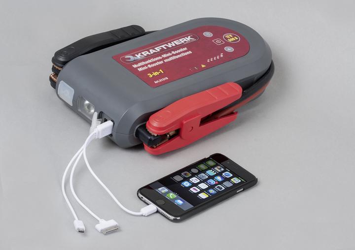 Actual product image Kraftwerk Mini booster 600A, 3.7 V-40'500 mAh (900 A, 40500 mAh)