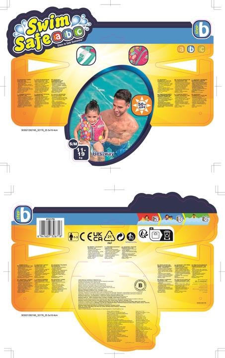 Actual product image Bestway Life jacket (S/M)