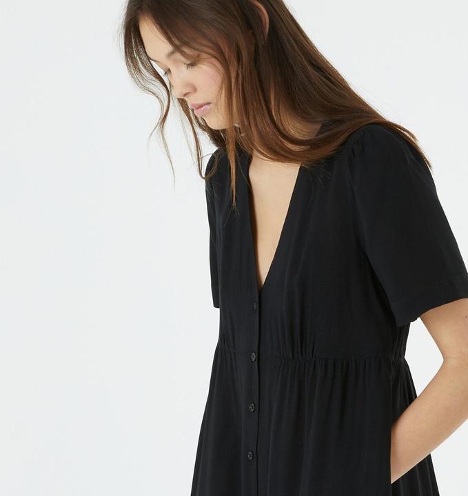 Produktbild La Redoute Collections Kurzes Kleid mit V-Ausschnitt (44)