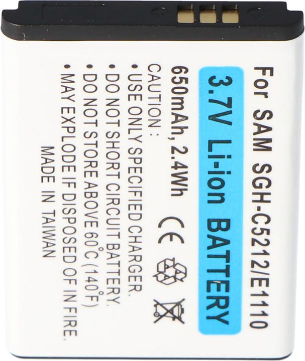 Actual product image Samsung Akku C5212, E1110, AB553446BUCSTD