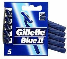 Immagine prodotto Gillette Set di rasoi usa e getta Blu II con rivestimento Chronium 5 pezzi