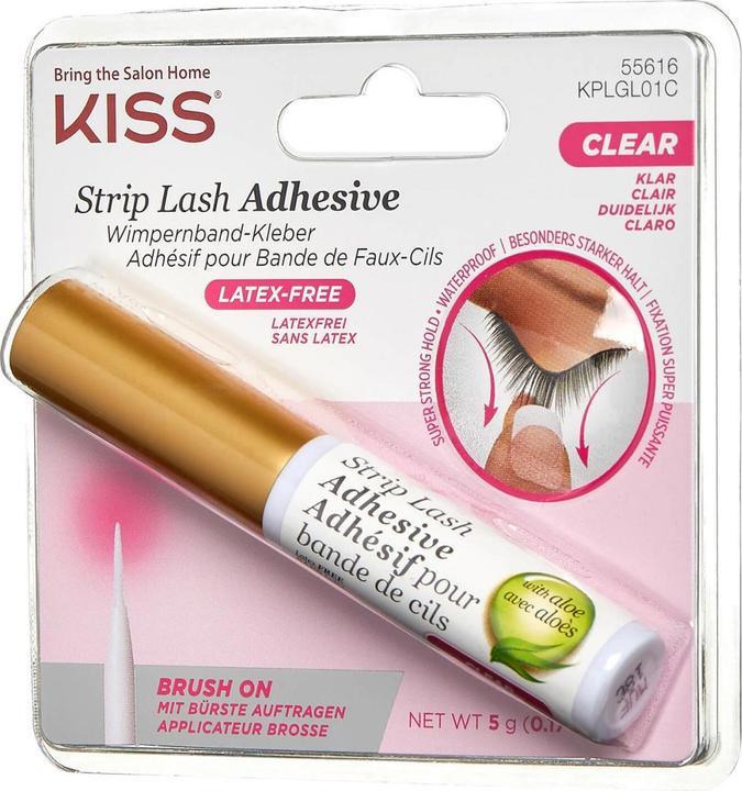 KISS Leim für künstliche Wimpern (Gold, Rot, Blond)