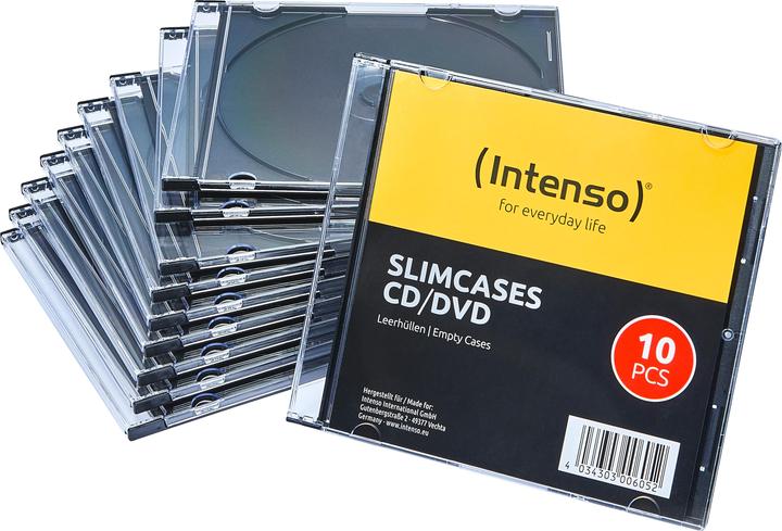 Produktbild Intenso Behälter CD-Aufbewahrung (Packung mit 10) (CDs, Plattenspieler)