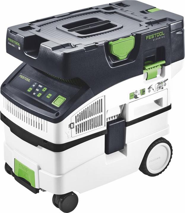 Image du produit Festool CTLC MIDI I-Basic Aspirateur sans fil mobile 36 V ( 2x 18 V ) Classe de poussière L + 2x (Système d'aspiration)