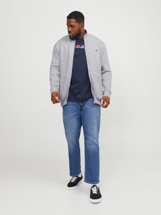Actual product image Jack & Jones Single-coloured plus size sweatshirt (3XL)