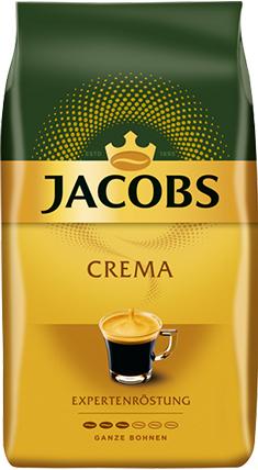 Jacobs Coffee Beans Crema Expert Roast (1000 g, Medium roast)