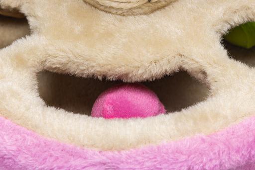 Produktbild Beeztees Bz Hide+Seek Kratzbaum Gotcha (40 cm, beige rosa)