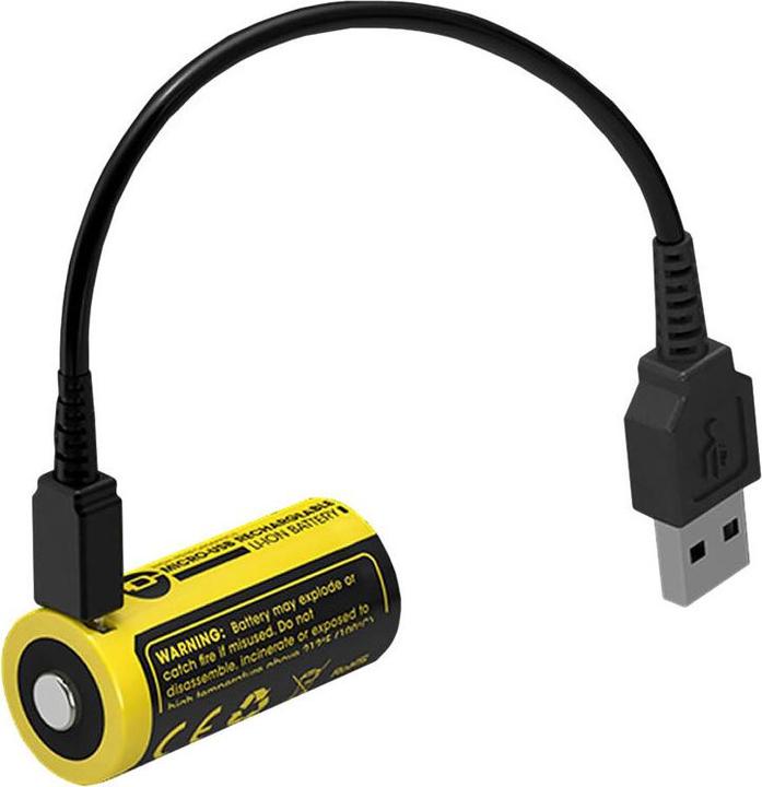 Image du produit Nitecore Li-Ion Akku Typ 16340 - 650mAH - NL1665R