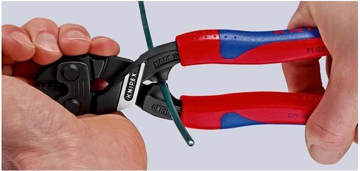 Produktbild Knipex CoBolt®Kompakt-Bolzenschneider 71 02 200 SB (265 mm)