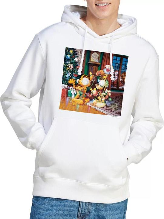 Immagine prodotto Garfield Felpa con Cappuccio Odie Albero Uomo (L)