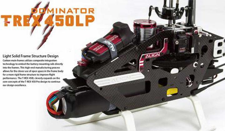 Immagine prodotto Align T-REX 450LP Dominator ARTF (AC) 3S